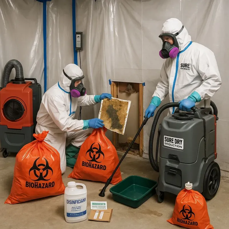 Contaminated Water Handling Protocols process in Dorchester County, SC